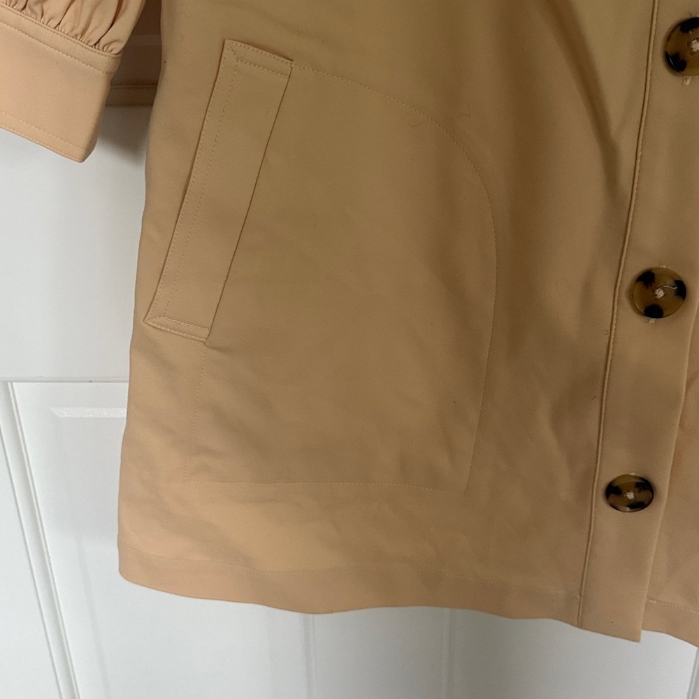 Tuckernuck Stone Blake Dress Shift Tortoiseshell Buttons Mod Mini - Picture 7 of 8